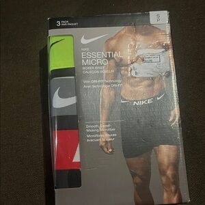 Nike boxer briefs small 3 pack